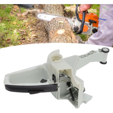Alimentation électrique extérieure pour cours et abris de jardin, adaptée aux tronçonneuses STIHL MS381 et MS380, réservoirs de carburant et poignées arrière. (1/5)