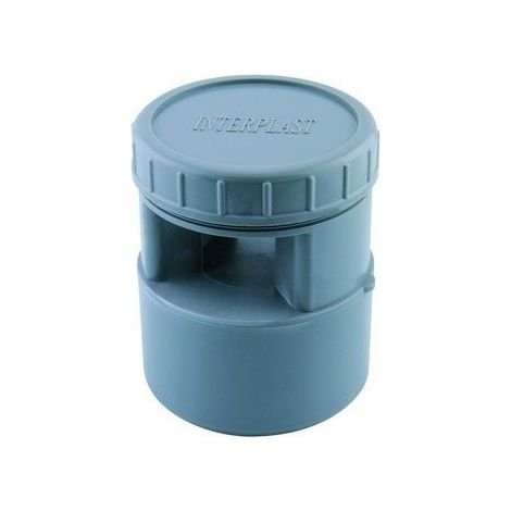 Aérateur à membrane D32/40/50 pour colonne de décompression d'eau – Piège odeurs – Installation en canalisation – PVC – Jardiboutique