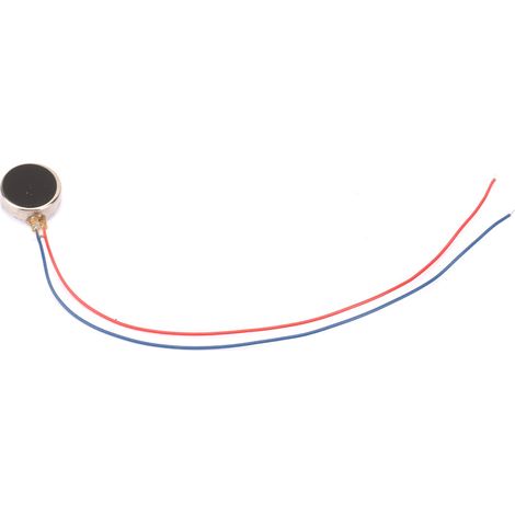pièces DC 3V 80mA Micro-moteur vibrant plat pour pager et pièces de monnaie de téléphone portable 10x2mm 11000RPM 1020(34mm) (1/5)