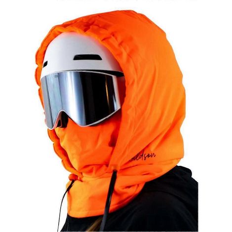 Cagoule intégrale coupe-vent et imperméable en polaire, idéale pour le ski et les sports d'hiver en extérieur (hommes et femmes). (1/5)