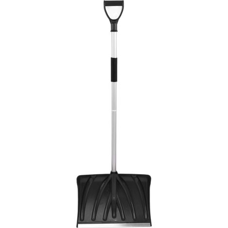Pelle à neige détachable en aluminium, portable, pour l'extérieur, pour enlever la neige de la glace pilée (1/5)