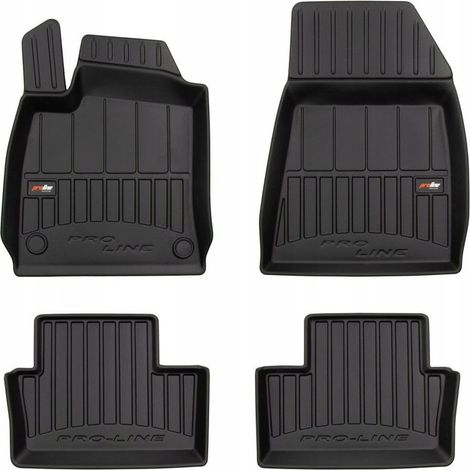ALFOMBRAS Y FELPUDOS DE GOMA RENAULT Clio 5 desde 2019 - 3D TROUGH (1/5)