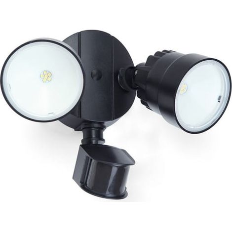 Applique esterna SHRIMP Lutec nera LED 15W sensore (1/5)