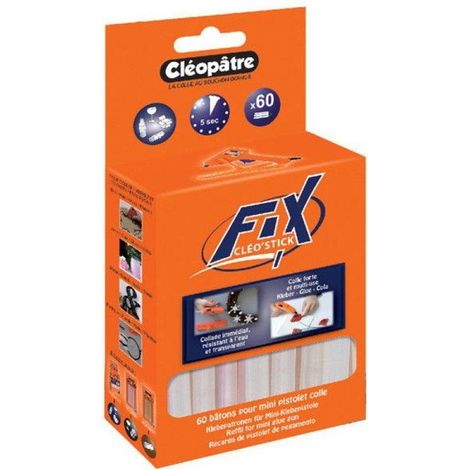 Colle Transparent - Cléopâtre - PO60RCT - Fournitures de bureau - Couleur : Transparent (1/3)