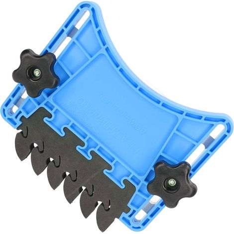 Sicherheitsführungsschiene für Tischkreissäge, Holzschieber für Oberfräse und Bandsäge, Schutzanschlag, blau (1/5)