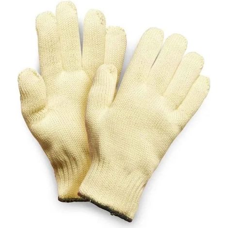 Gants de protection thermique ignifugés, 1 paire, taille unique, pour barbecue, cuisson, pâtisserie et cheminée (1/5)