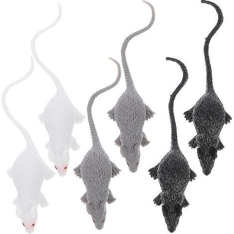 Lot de 36 souris jouets pour décorations d'Halloween (1/3)