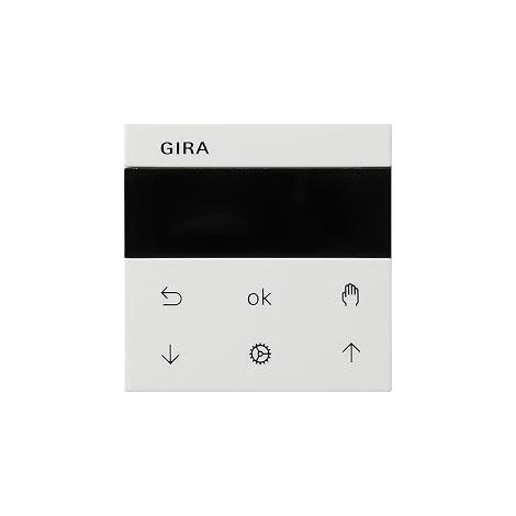 GIRA 536603 ÉLÉMENT DE COMMANDE 2 F WS M. ABD F. JALOUSIEEINS GLZ AVEC CAPOT