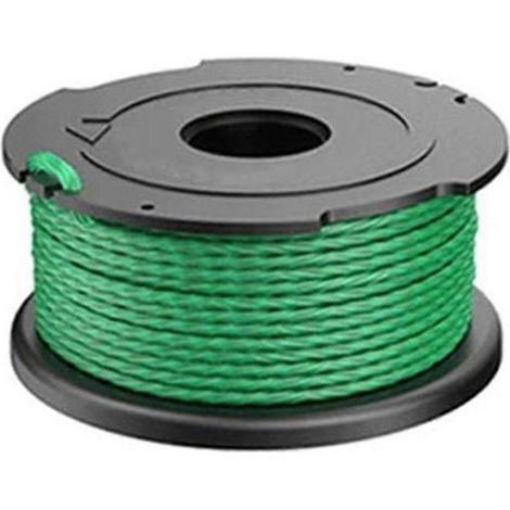 1 bobine ABS A6486 pour tondeuse Black & Decker, tête de coupe-bordures à fil nylon - AquaForge (1/4)