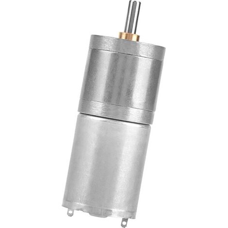 1 moteur à engrenages métalliques basse vitesse 25 mm CC 12 V 25GA-370 pour serrure électronique (1/5)