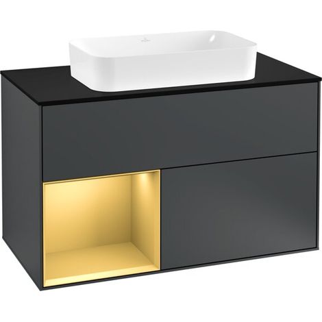 Villeroy & Boch G242HFHG Meuble sous-lavabo Finion G24 (1/2)