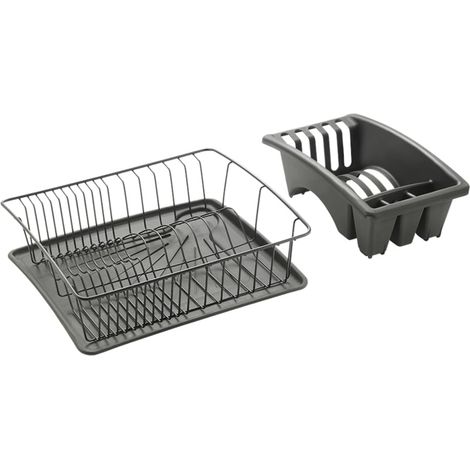 Escurreplatos con Bandeja Aquatex Lava METALTEX