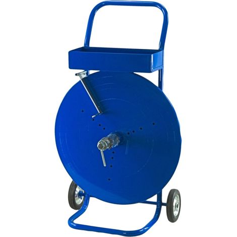 1 x fahrbar Abroller für PET & PP Umreifungsband Kern 200 280 406 mm Abrollwagen