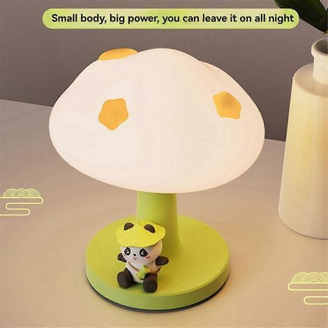 Veilleuse Panda Nuage, lampe de chevet pour enfants, lampe de chevet pour filles, cadeau, veilleuse d'ambiance (1/5)