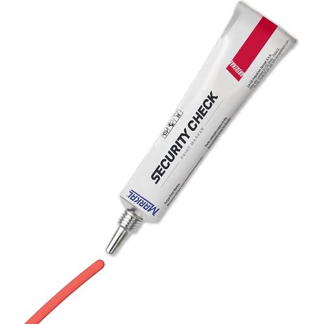 Security Check Marqueur de peinture, Rouge, 50 ml (Lot de 1) (1/5)