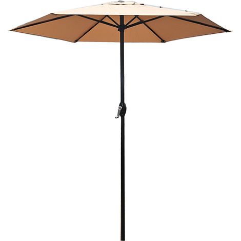 GARRYFIZH Parasol de Jardin Parasol 210cm Toile Protection UV pour Balcon Patio Terrasse Exterieur (1/5)