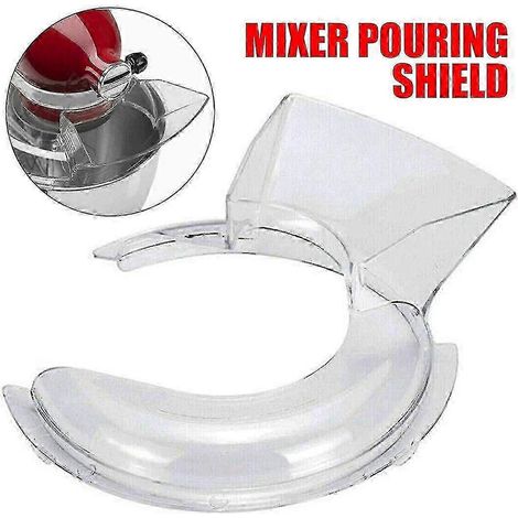 Couvercle anti-éclaboussures 25-26 compatible avec les robots pâtissiers KitchenAid de 4,5 et 5 pintes (KN1PS, KSM500PS, KSM450) - Bon état (1/4)