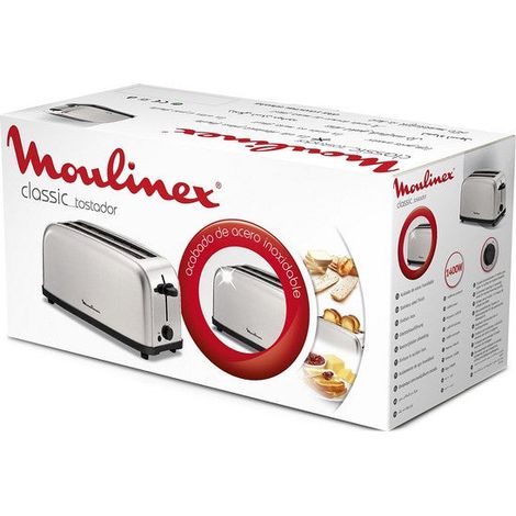 Moulinex LS330D11 Grille-pain Acier Inoxydable 1400W (1/5)