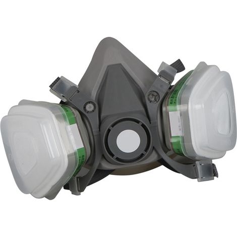 Masque à gaz, peinture en aérosol, peinture 6200, pesticide, formaldéhyde, décoration, ponçage, masque à charbon actif (1/5)