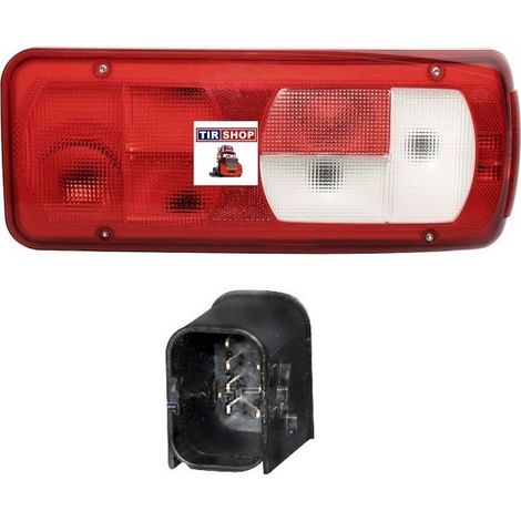 Feu stop arrière droit DAF CF XF, Volkswagen Crafter, 1875579, avec prise type HDSCS  2013-2019