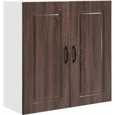 Maison Exclusive - Panel de lavaplatos Kalmar Roble Marrón 80 x 3