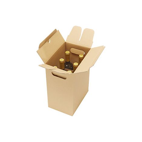 ratioform flow  Scatola per 6 bottiglie di vino  con separatore (1/3)