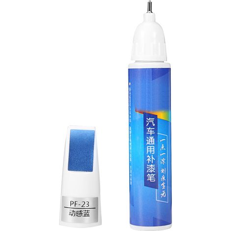 Stylo correcteur de peinture bleue, correcteur de rayures, outils de réparation et d'entretien automobile (1/5)