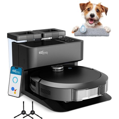 Eziclean Z10 Plus Saugroboter Schwarz