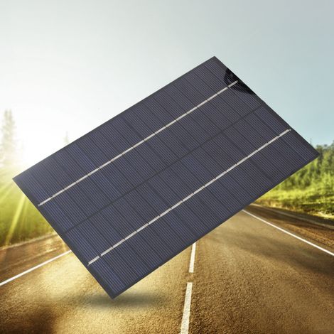 Panneau solaire polycristallin 18V 4,2W portable pour alimentation de secours et projets DIY (1/5)