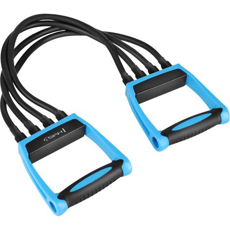 Expander mit 4 Gummischnüren für Heimfitness