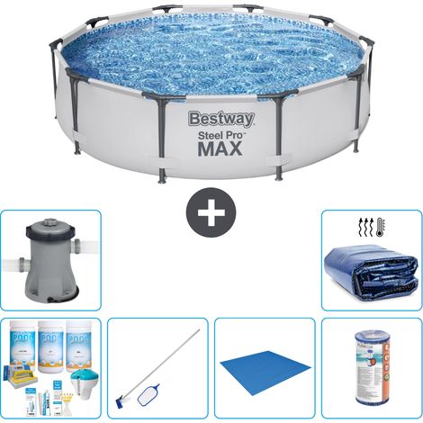Bestway Bestway Steel Pro MAX Ronde - 305x76 cm - 7-pièces S21659 (1/5)