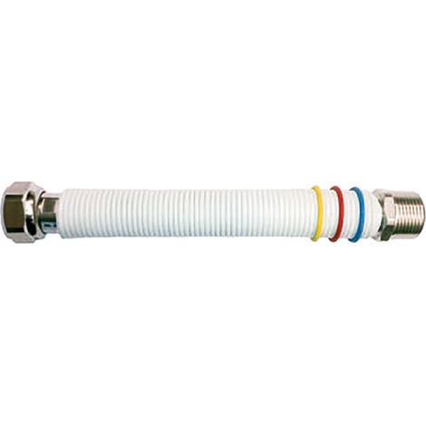 FLESSIBILE ESTENSIBILE RIVESTITO PER GAS / ACQUA SANITARIA MF 1/2' - da 200 a 400 mm - DN15