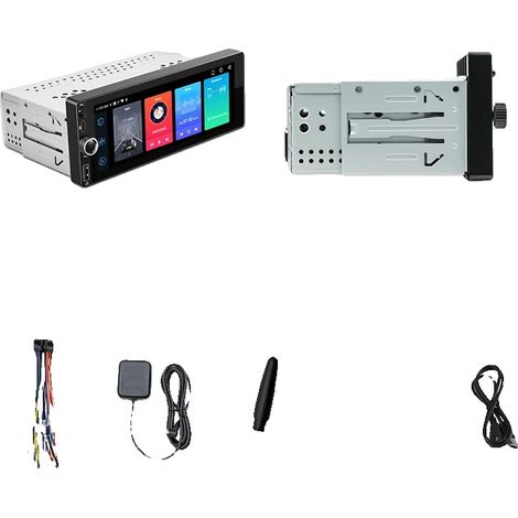 Autoradio, touchscreen, ingresso USB Type-C, CarPlay 4-64GB (1/2)