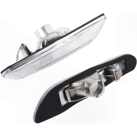 Clignotants blancs double face (ampoules non incluses) pour BMW Série 3 E90 E91 E92 E93 (2006-2011) (1/4)