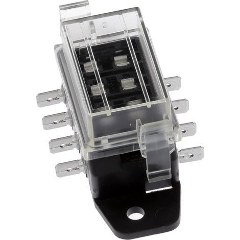 boitier porte-fusibles 4 positions pour fusibles plats standard (1/3)