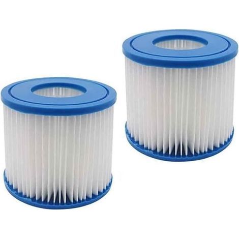 Replacement filter set for pools and spas - Type D, pack of 2. (1/4)
