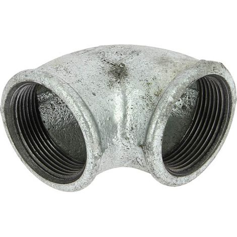 Coude 90° fonte galva Femelle 1" 1/2