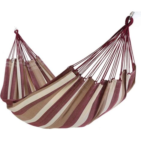 PROLOISIRS Toile hamac simple 100% coton - grape 200x140 cm