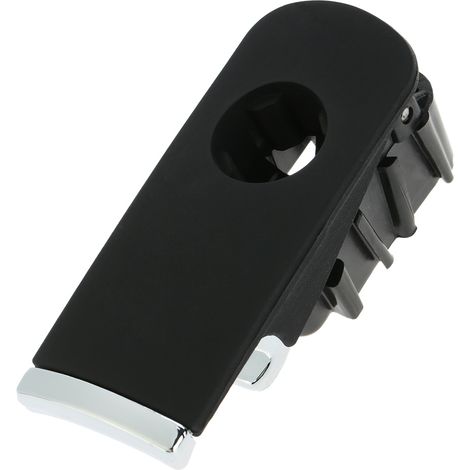 Manilla cromada para la tapa de la guantera con orificio para cerradura para Audi A4 8E B6 B7 (2001-2007), volante a la izquierda. (1/5)