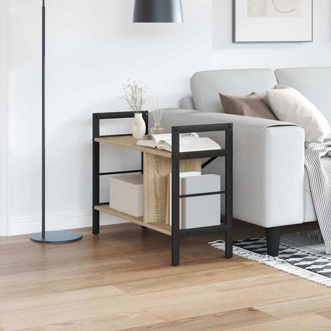 vidaXL Libreria Rovere Sonoma 75 x 30 x 58,5 cm Legno multistrato