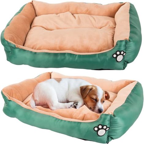 Lit pour chien, lit pour chat avec oreiller, literie pour berceau, canapé-lit (1/5)
