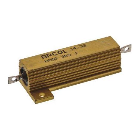 Resistencia Potencia 3R9 50W 1% Metalica ARCOL