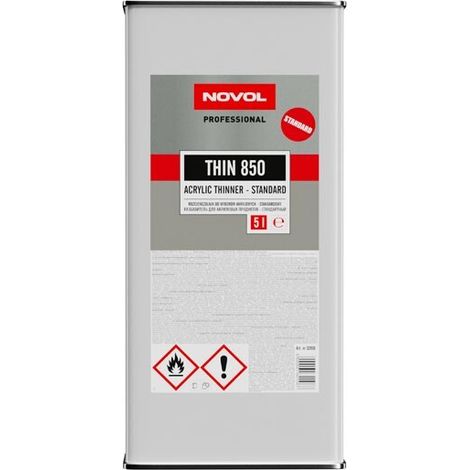 Thin 850 - diluente per prodotti acrilici novol