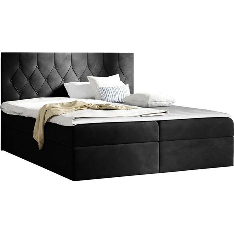 Cama continental Hortulus, Mikrofaza 15, Continental, Doble, 180x200, Tapiz, Somieres, 187x208x103cm (1/5)