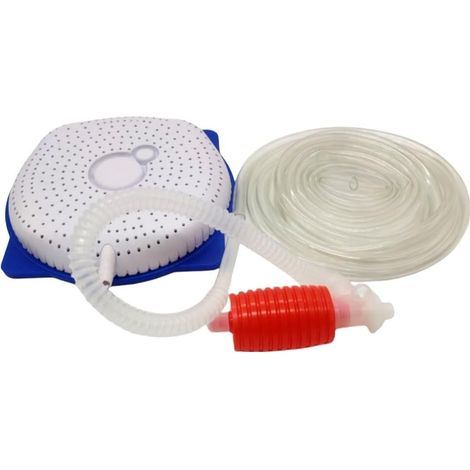 Kit de pompe à siphon non électrique pour piscine hors sol - Tuyau de vidange facile - 45,7 x 30,5 x 15,2 cm (1/5)
