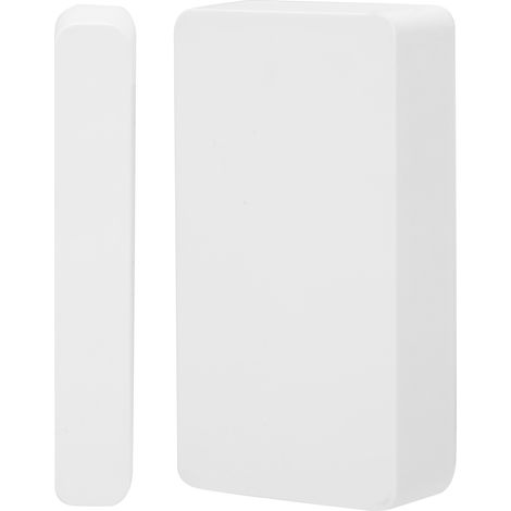 Système d'alarme de sécurité intelligent sans fil Wi-Fi avec capteur magnétique, détecteur d'ouverture et de fermeture de porte et fenêtre, compatible avec Tuya (1/5)