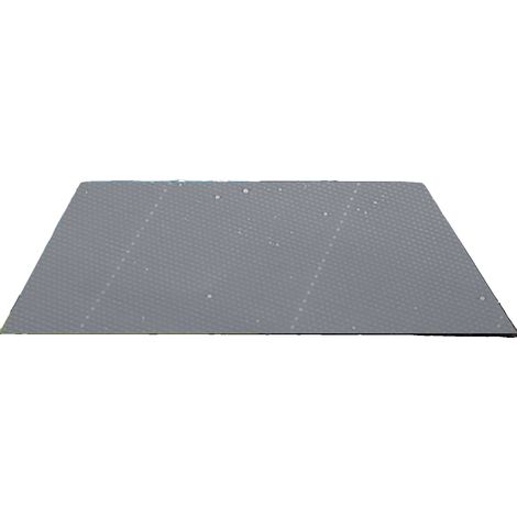 Telo di copertura per gazebo, in tessuto impermeabile e resistente ai raggi UV, colore grigio, 5,2 x 2 m. (1/2)