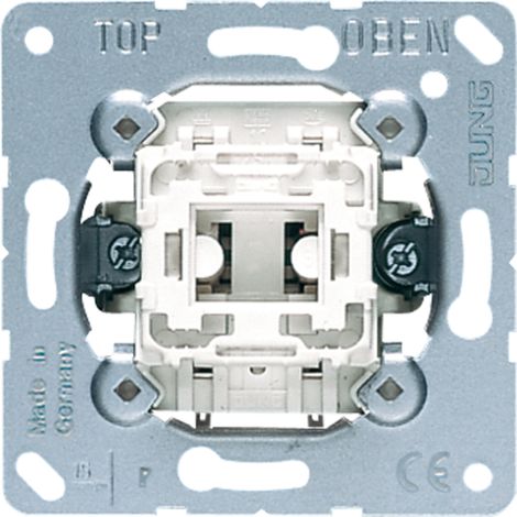 bouton poussoir - a fermeture - ls - fixation à vis - jung 531eu