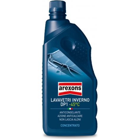 Multipack da 6 arexons lavavetri inverno dp1 -45 gradi c anticongelante concentrato da 250 millilitri ciascuno