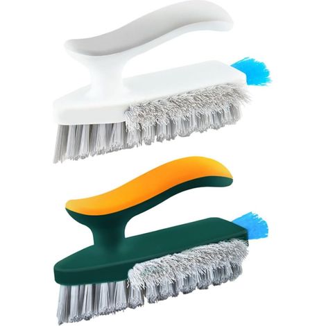 2 brosses de sol, pour cuisine, terrasse et nettoyage humide (1/5)